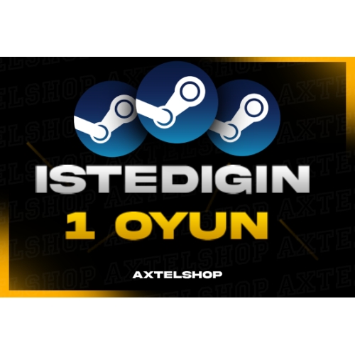  ⭐STEAM İSTEDİĞİNİZ 1 ADET OYUN + GARANTİ⭐